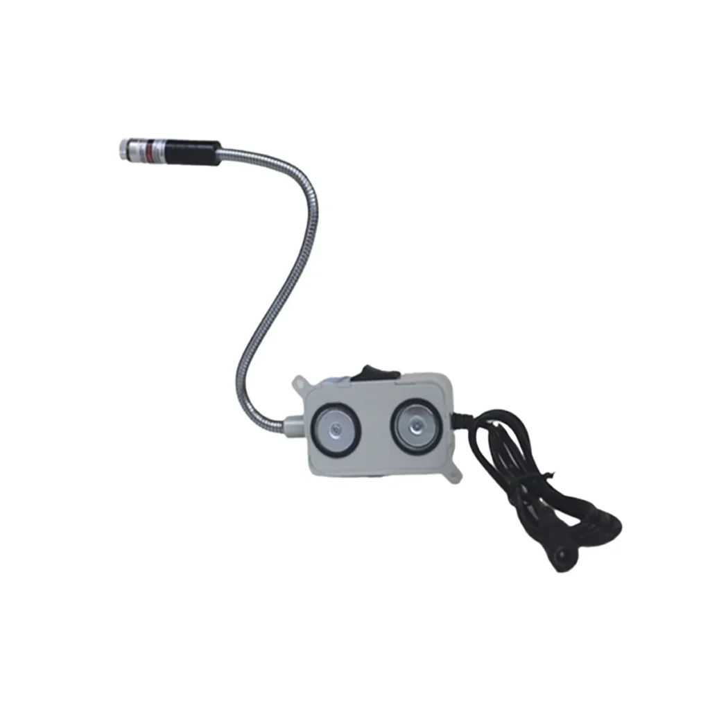 520nm Green Line Laser Positioning Module with Dual Magnetic Mount for Industrial Cutting Alignment