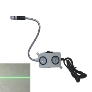 520nm Green Line Laser Positioning Module with Dual Magnetic Mount for Cutting Alignment Applications