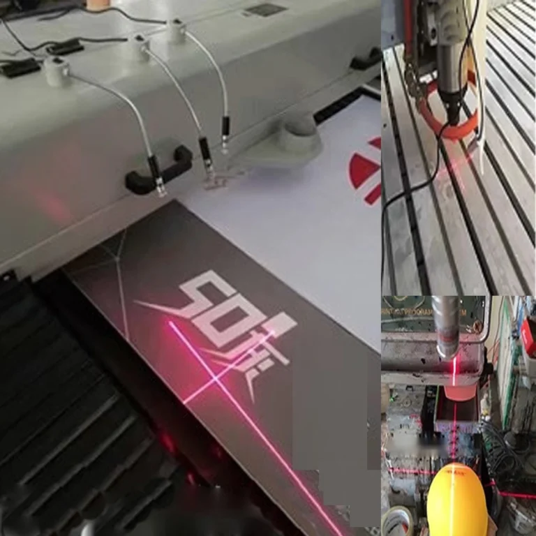 650nm Red Laser Positioning Module for Textile Cutting Machine Alignment and Fabric Cutting Guide