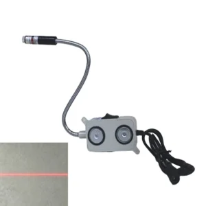 650nm Red Line Laser Positioning Module with Dual Magnetic Mount for Cutting Alignment Applications